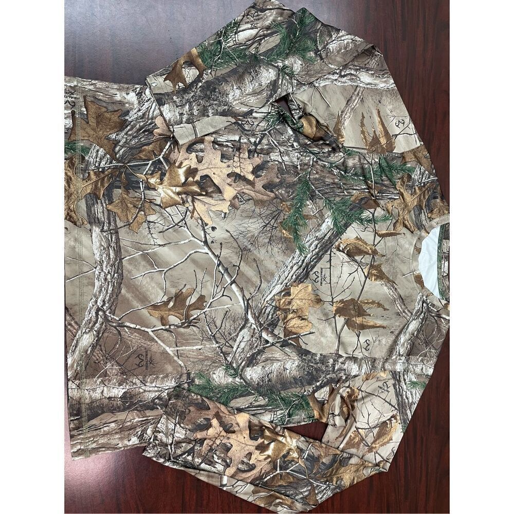 Realtree Mens Camouflage Short Sleeve Tee Shirt Size X-Large